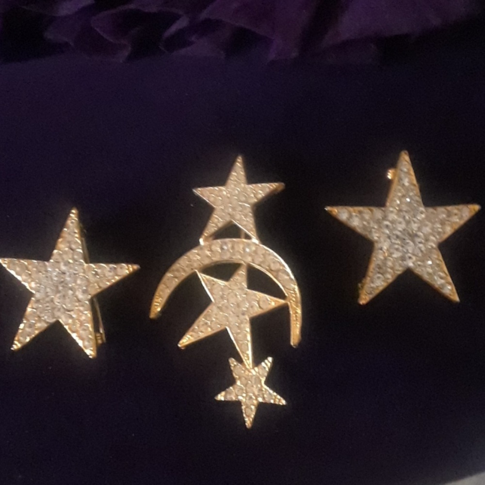Vintage Rhinestone Pins - Picture 4 of 4